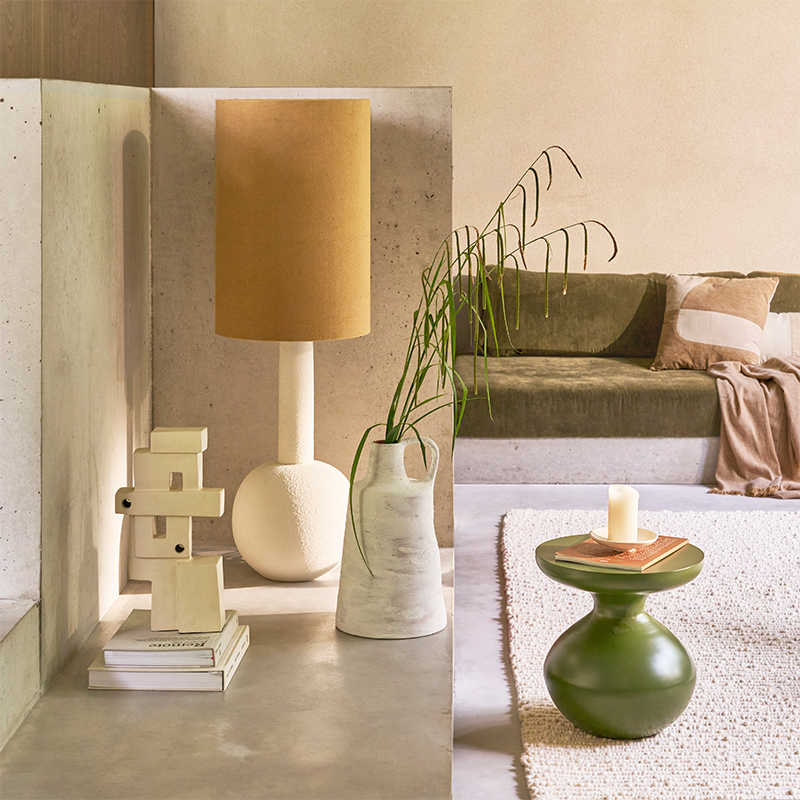 Boční stolek TUMMY zelený