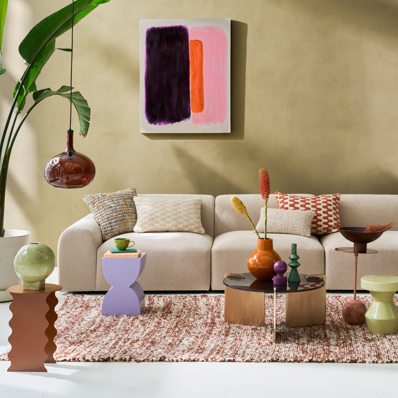 Závěsné svítidlo QUEDA hnědé sklo