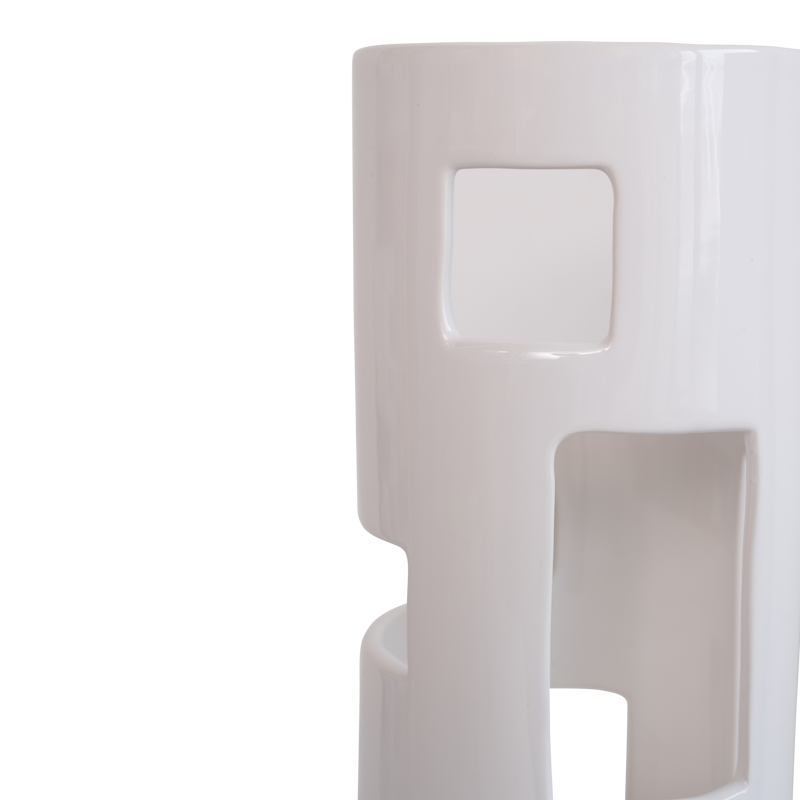 Stolní lampa LUDICO bílá keramika