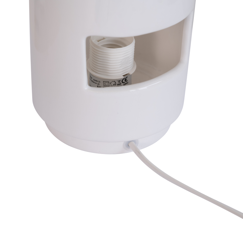 Stolní lampa LUDICO bílá keramika