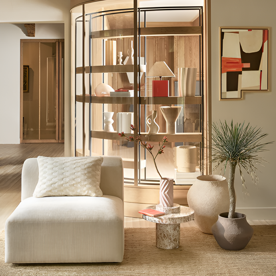 Polštář MISUL krémový