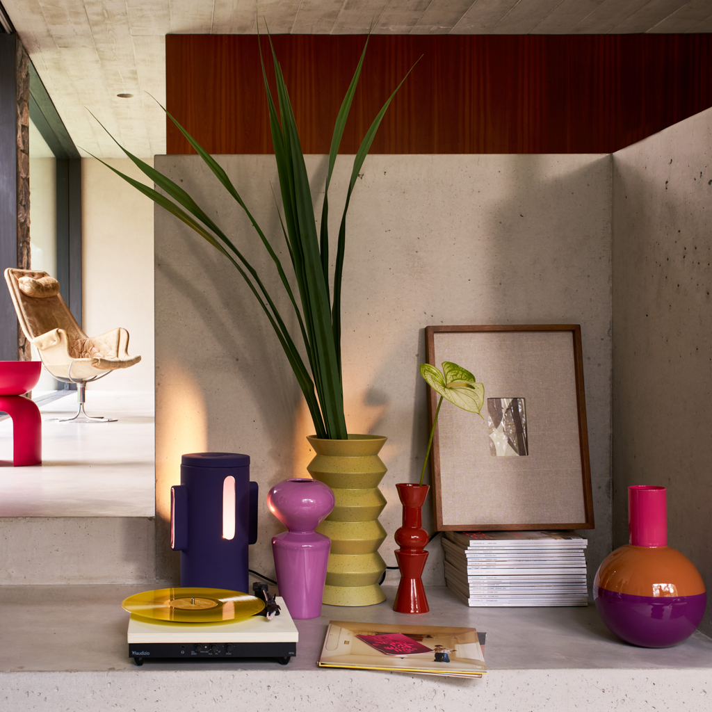 Wazon KOVA żółta ceramika