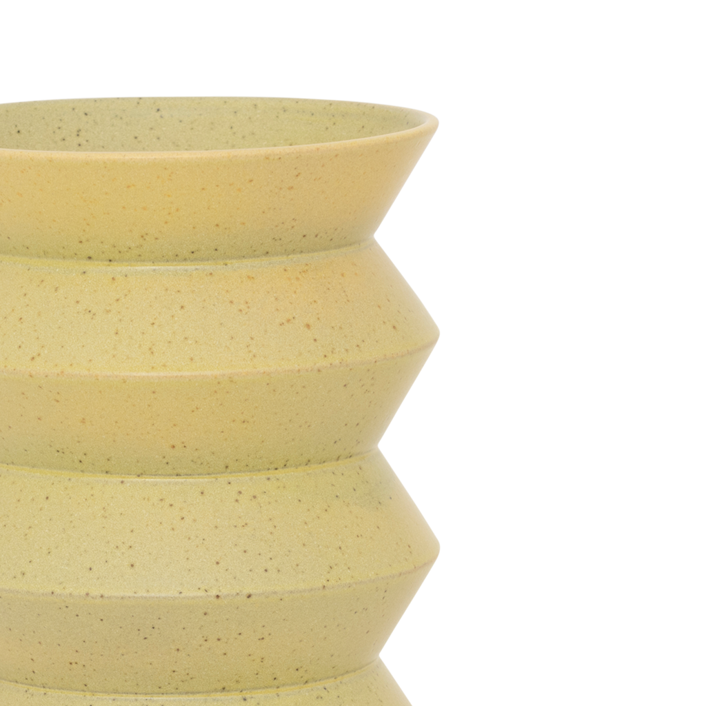 Wazon KOVA żółta ceramika
