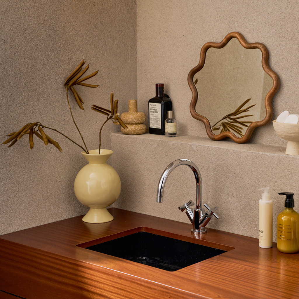 Váza KUDOS béžová keramika