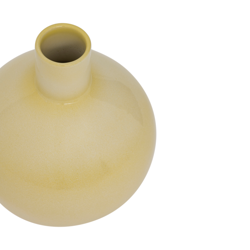 Wazon ceramiczny COSTA bladożółty – Urban Nature Culture