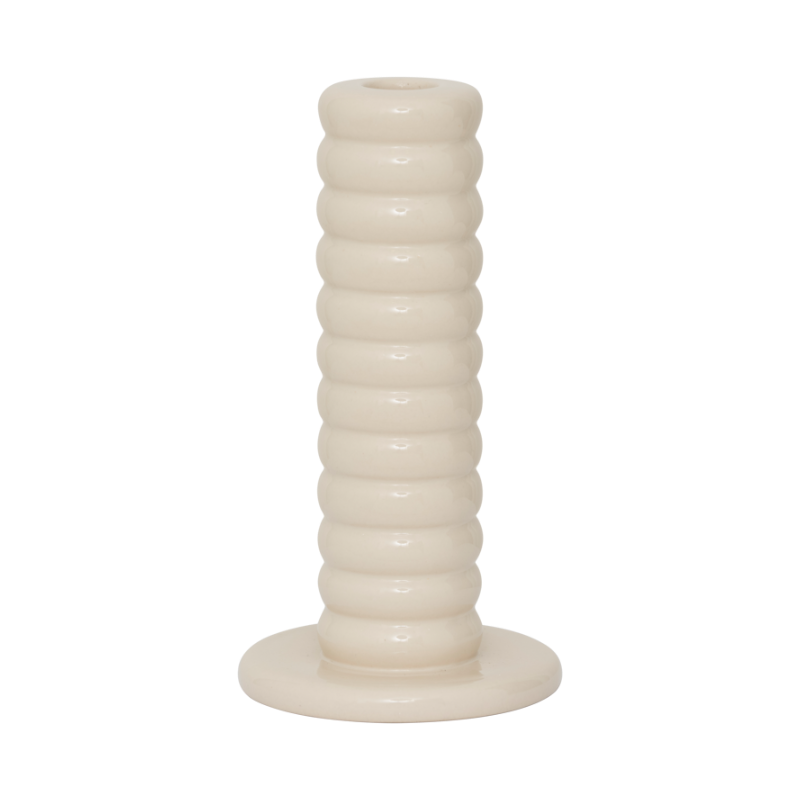 TEBONGO Cream Candle Holder
