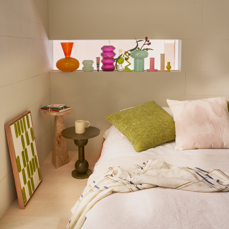 TEBONGO Cream Candle Holder