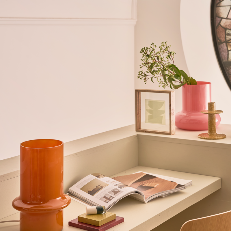 Stolní lampa SHAI oranžová