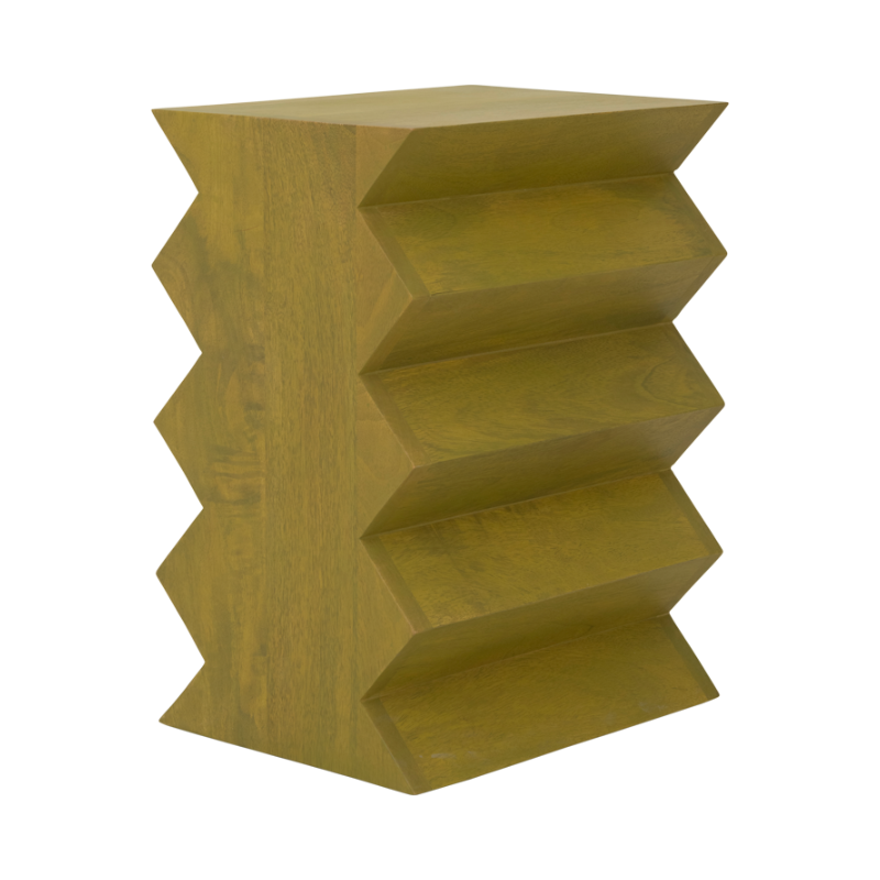 SEBA Side Table Green Mango Wood