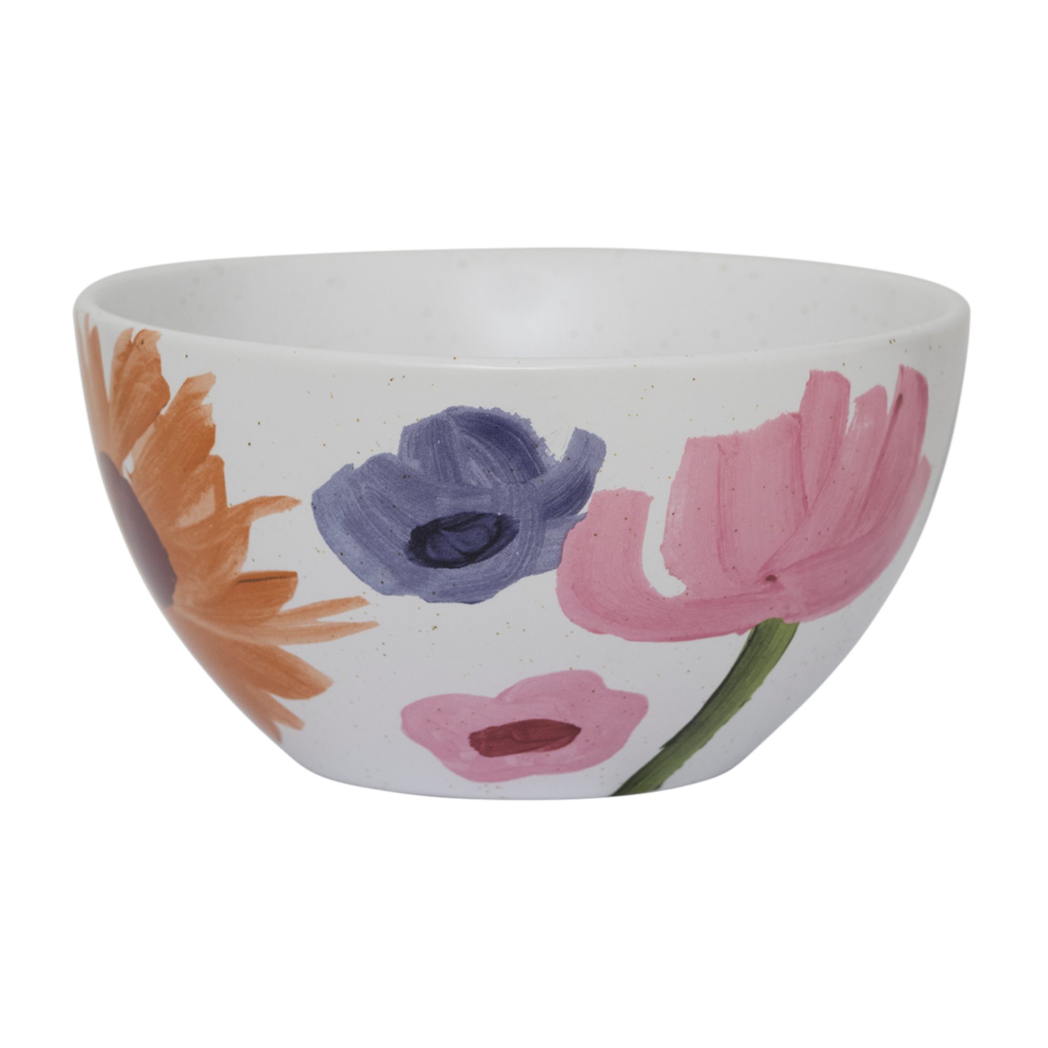 Keramická miska HANAKO s rostlinným motivem