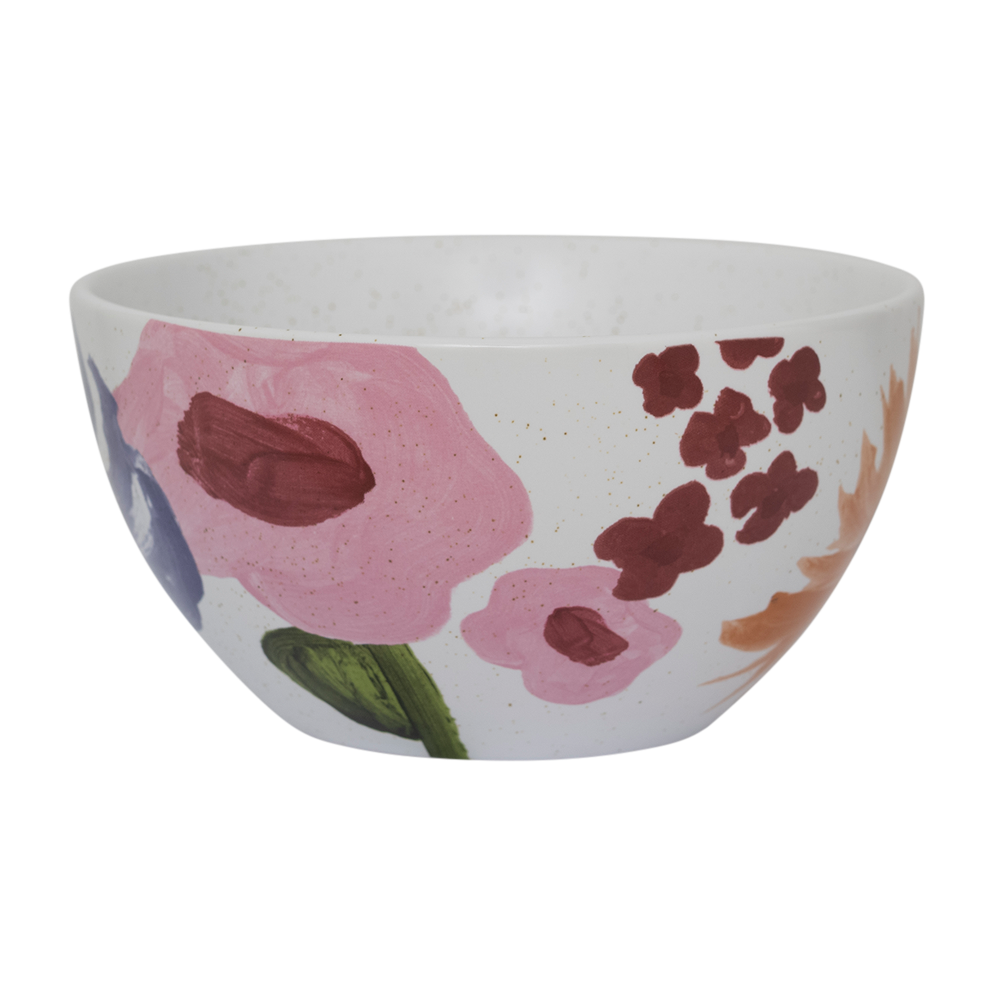 Keramická miska HANAKO s rostlinným motivem