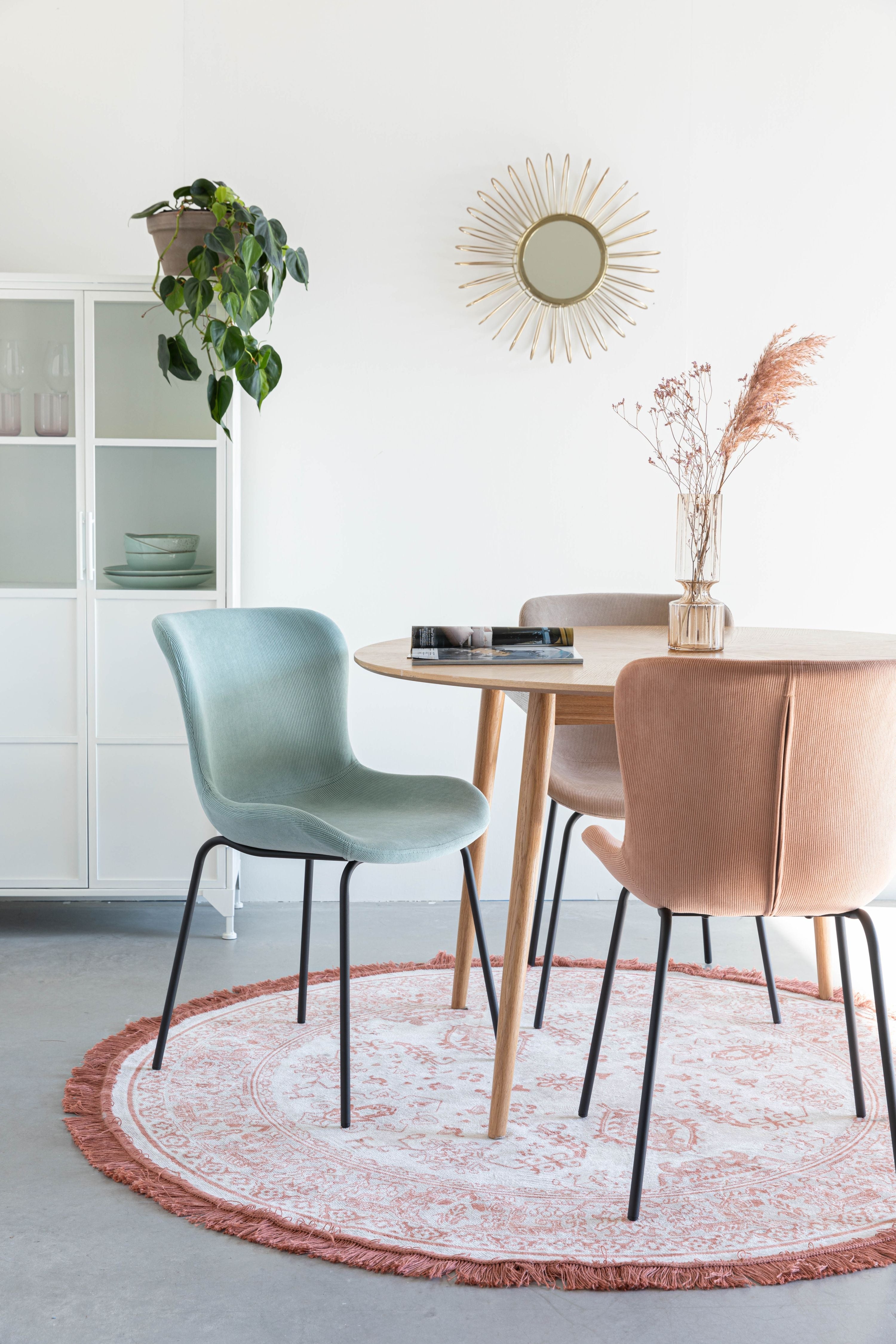 Židle JUNZO RIB jasně zelená