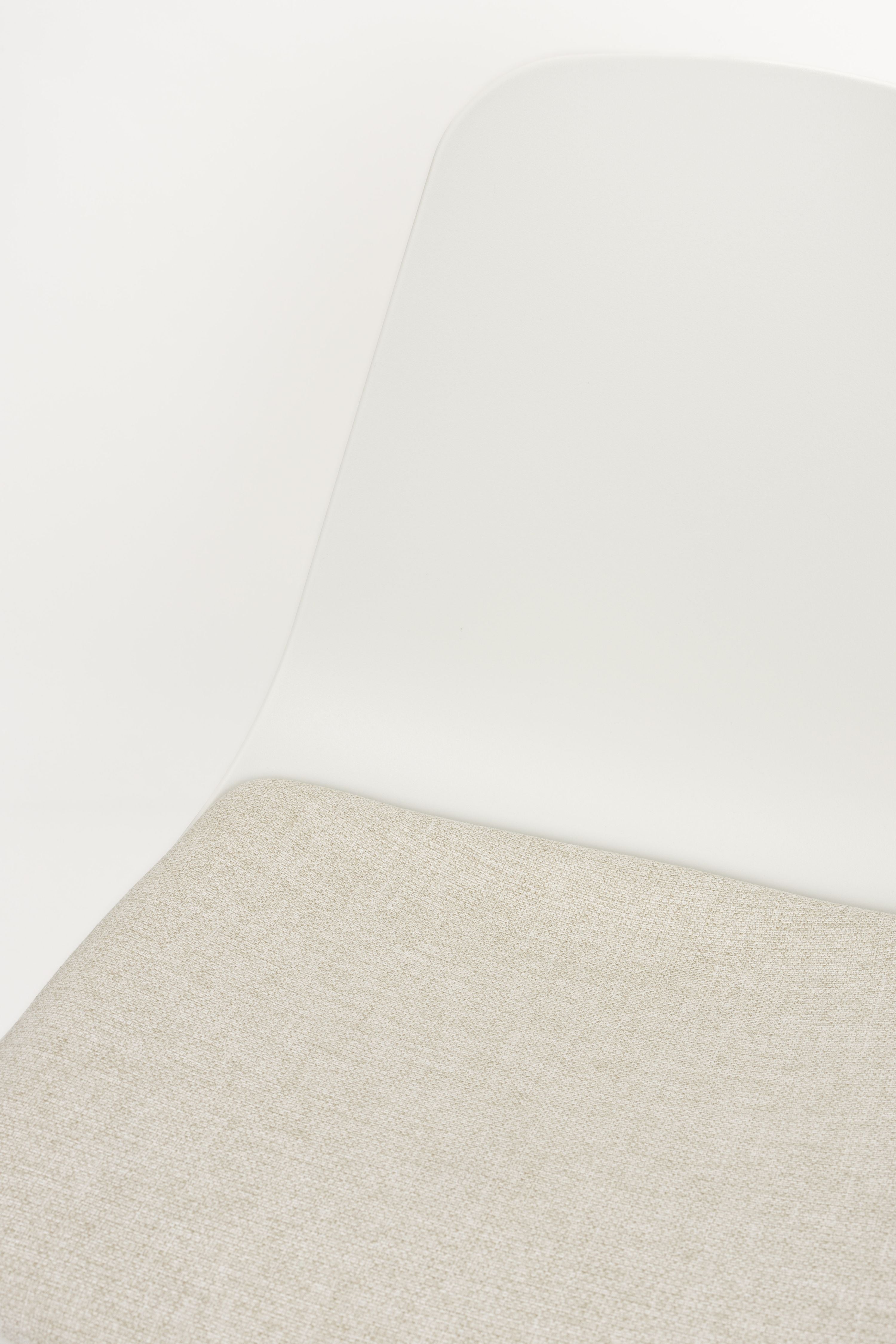 Židle JEFFREY zlomená bílá