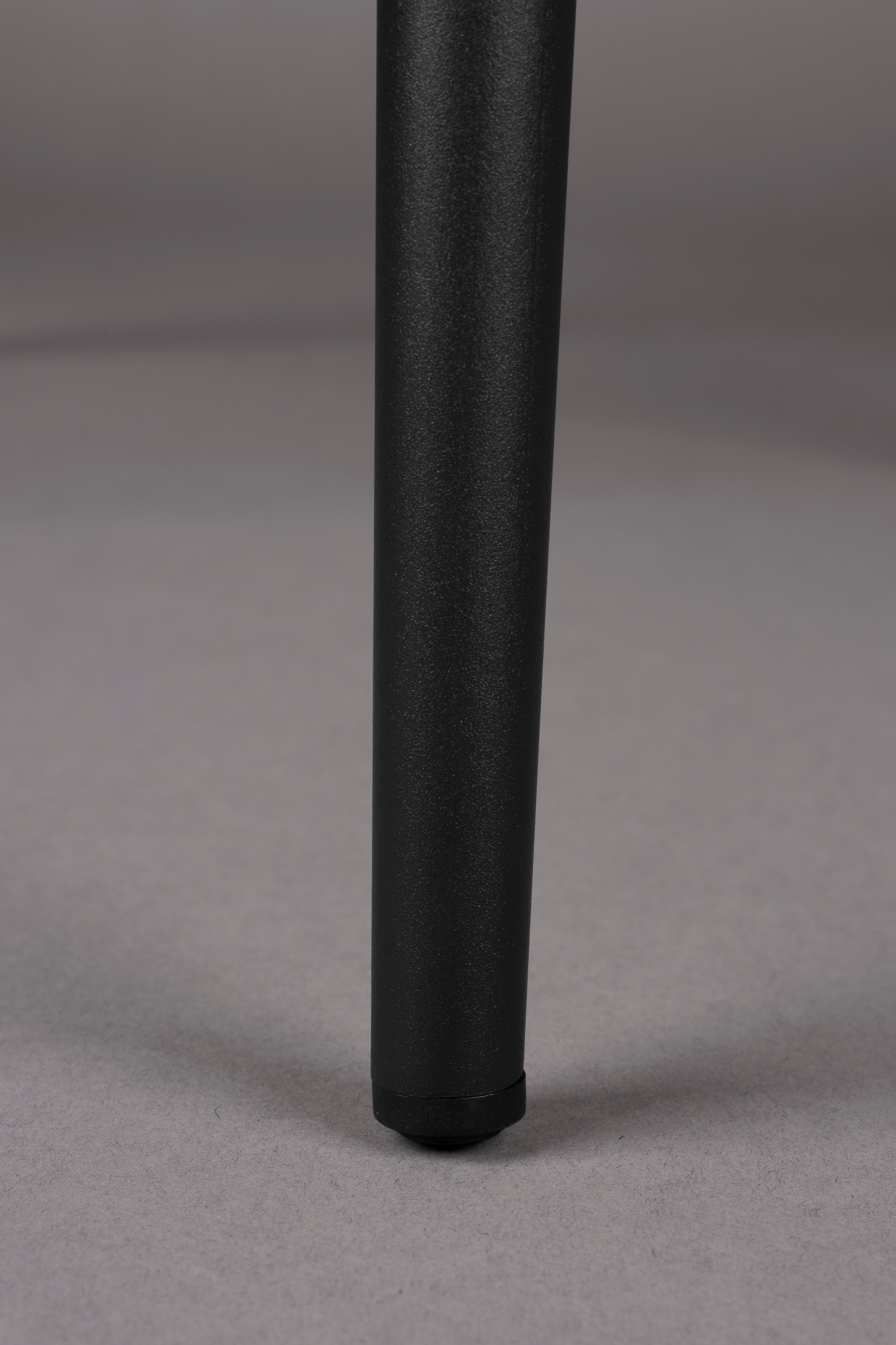 Židle JADE tmavě modrá s černým podstavcem