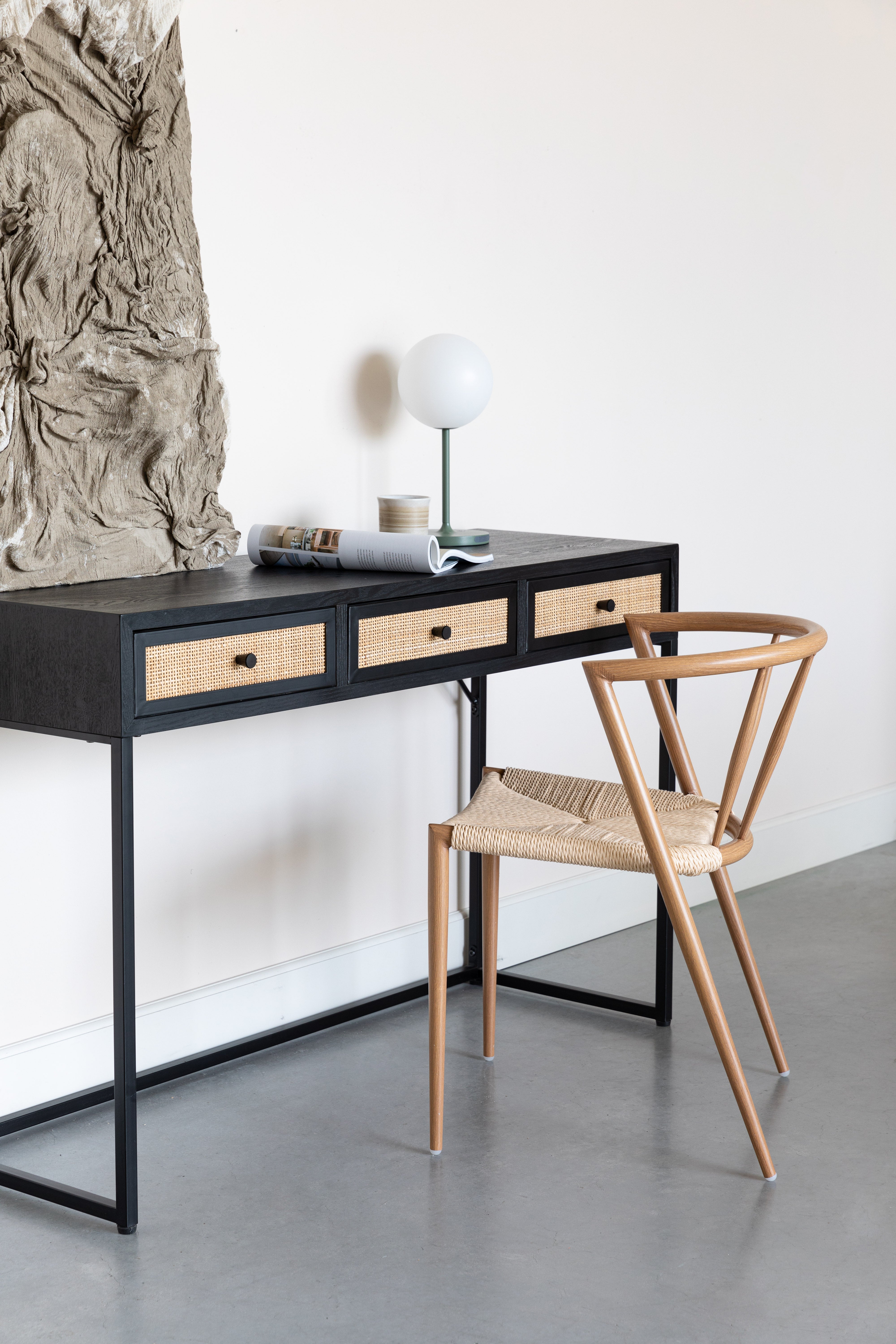 Židle CHE jasně hnědá