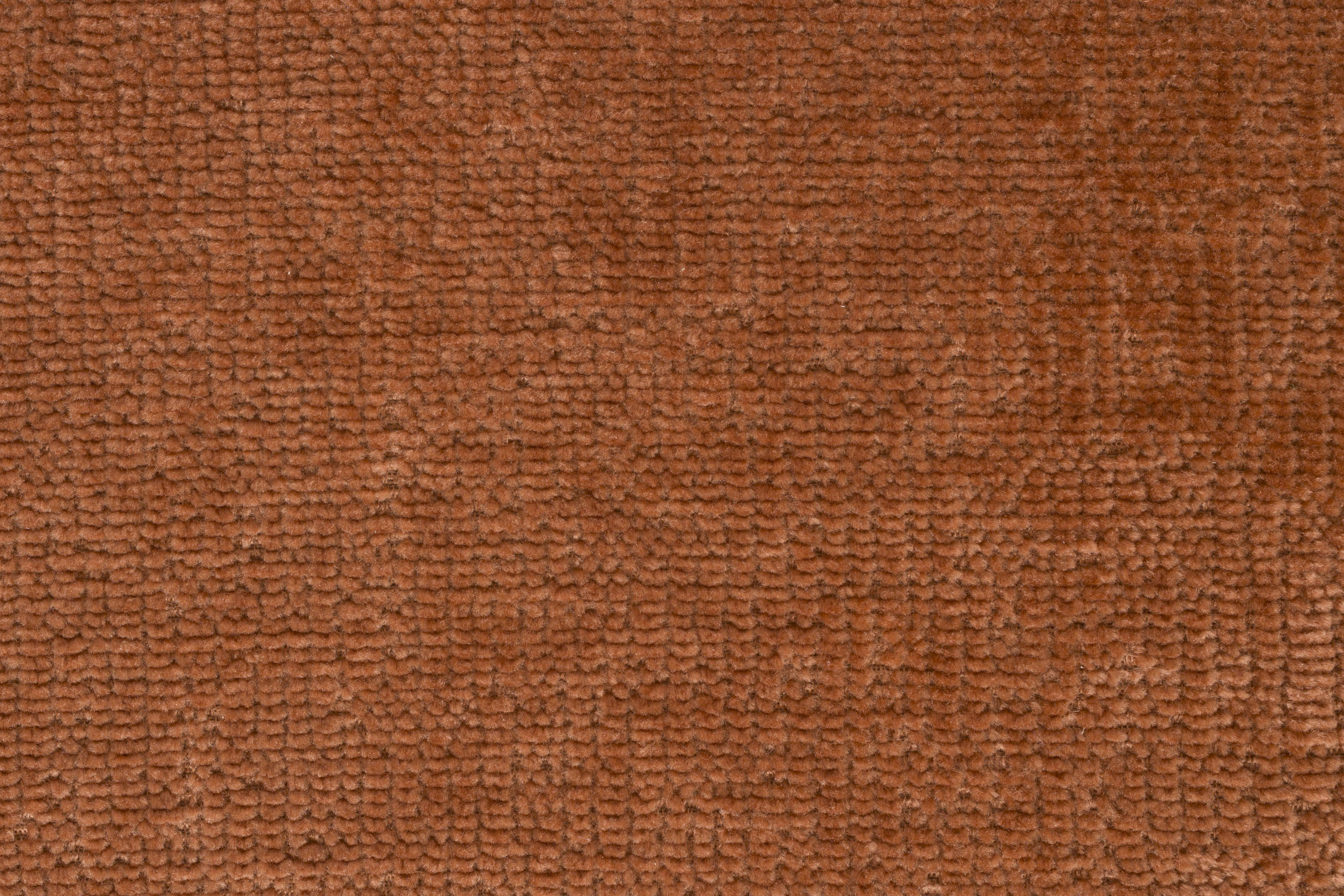 Křeslo BOUTON terakota s černým podstavcem