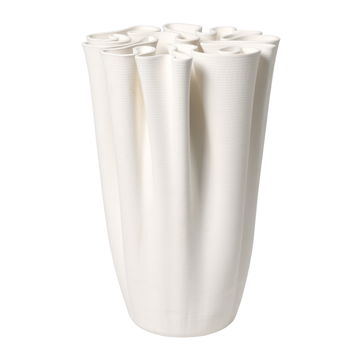 Wazon podłogowy DEDALI złamany biały – ferm LIVING