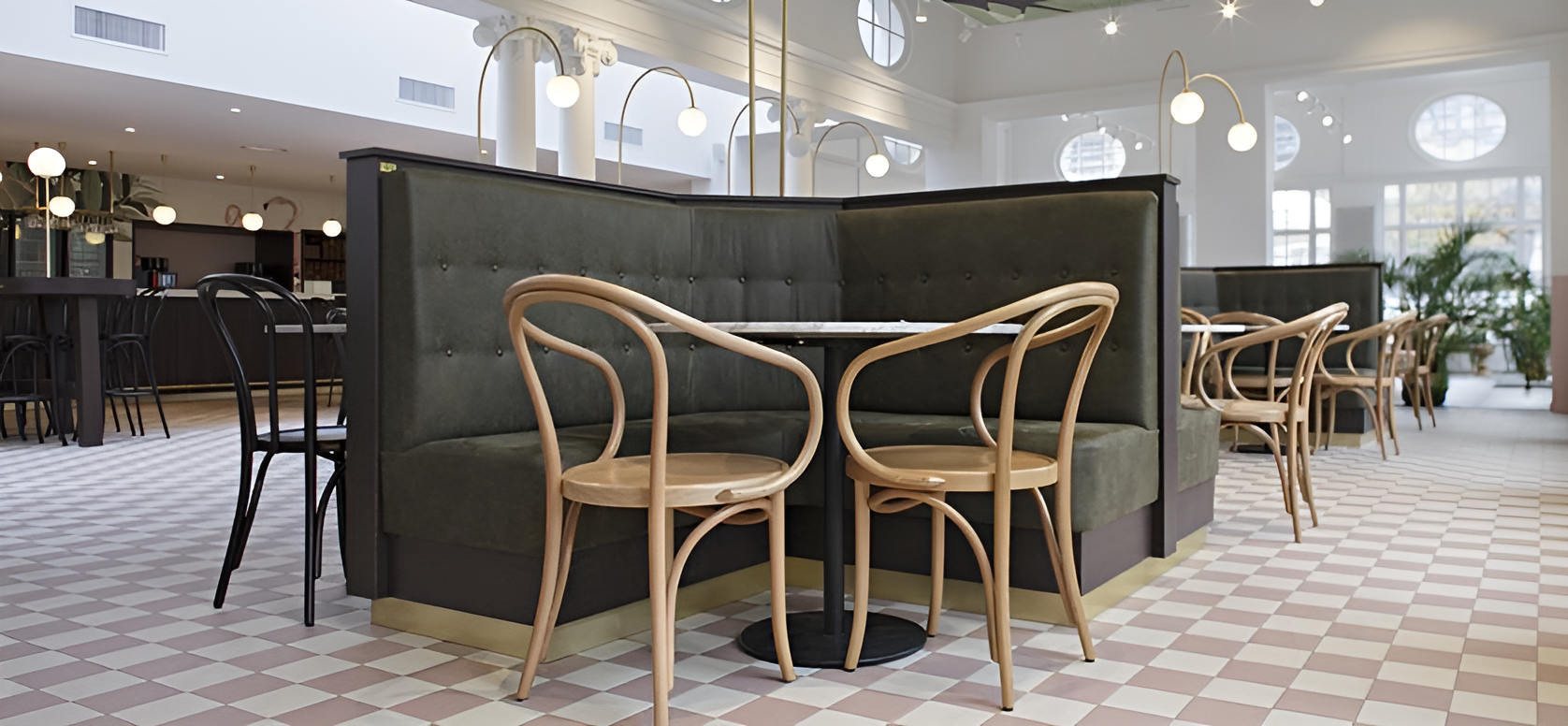 B-9 armchair beech wood