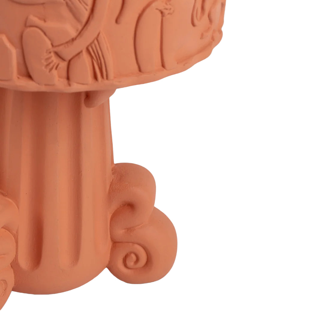 Lampa stołowa ogrodowa MAGNA GRAECIA-DEA terakota