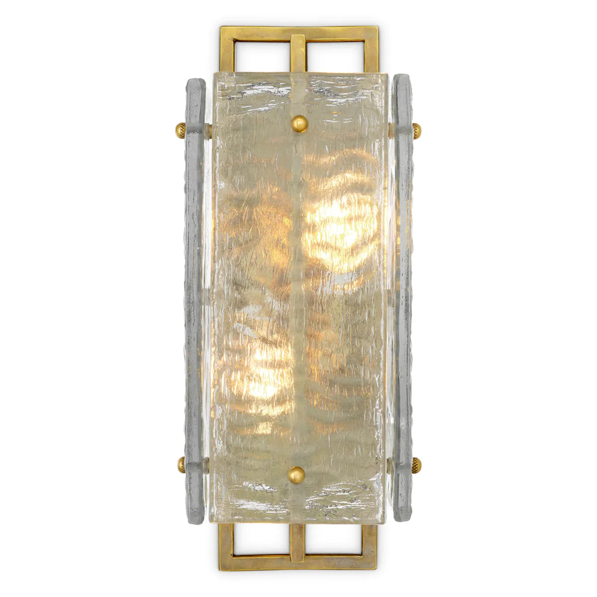 SOLARA Wall Lamp Antique Brass