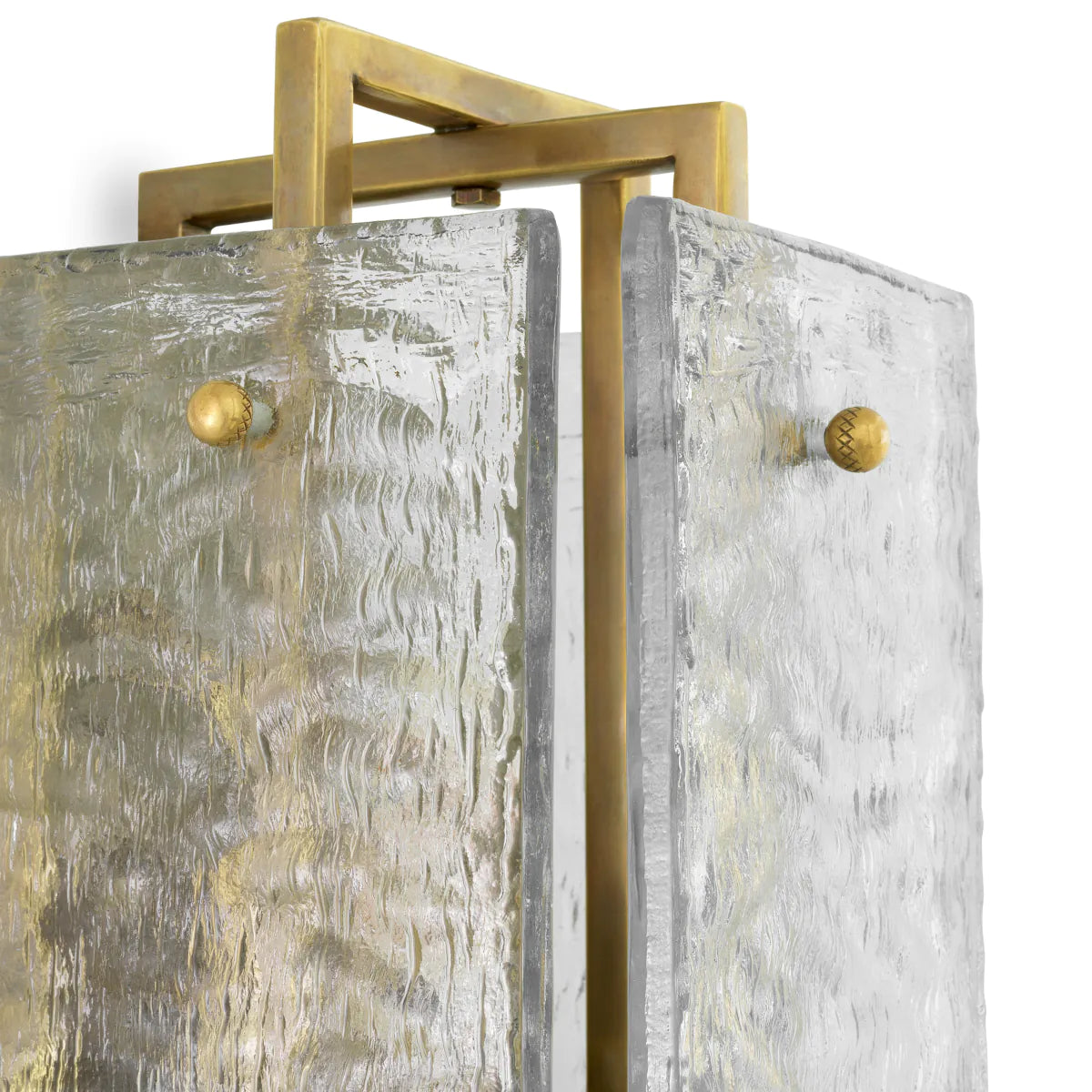 SOLARA Wall Lamp Antique Brass