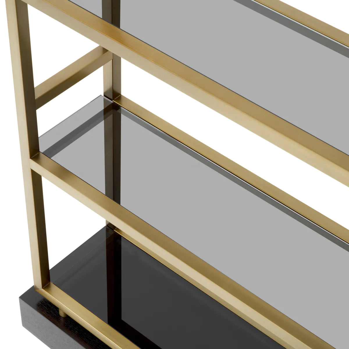 Regál CORRADO I antický zlatý