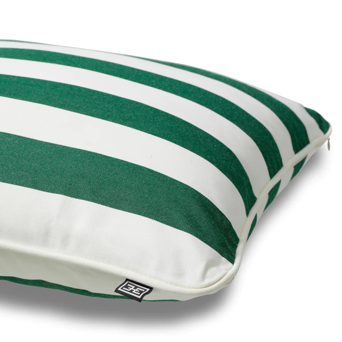 FLORENT garden cushion green with white