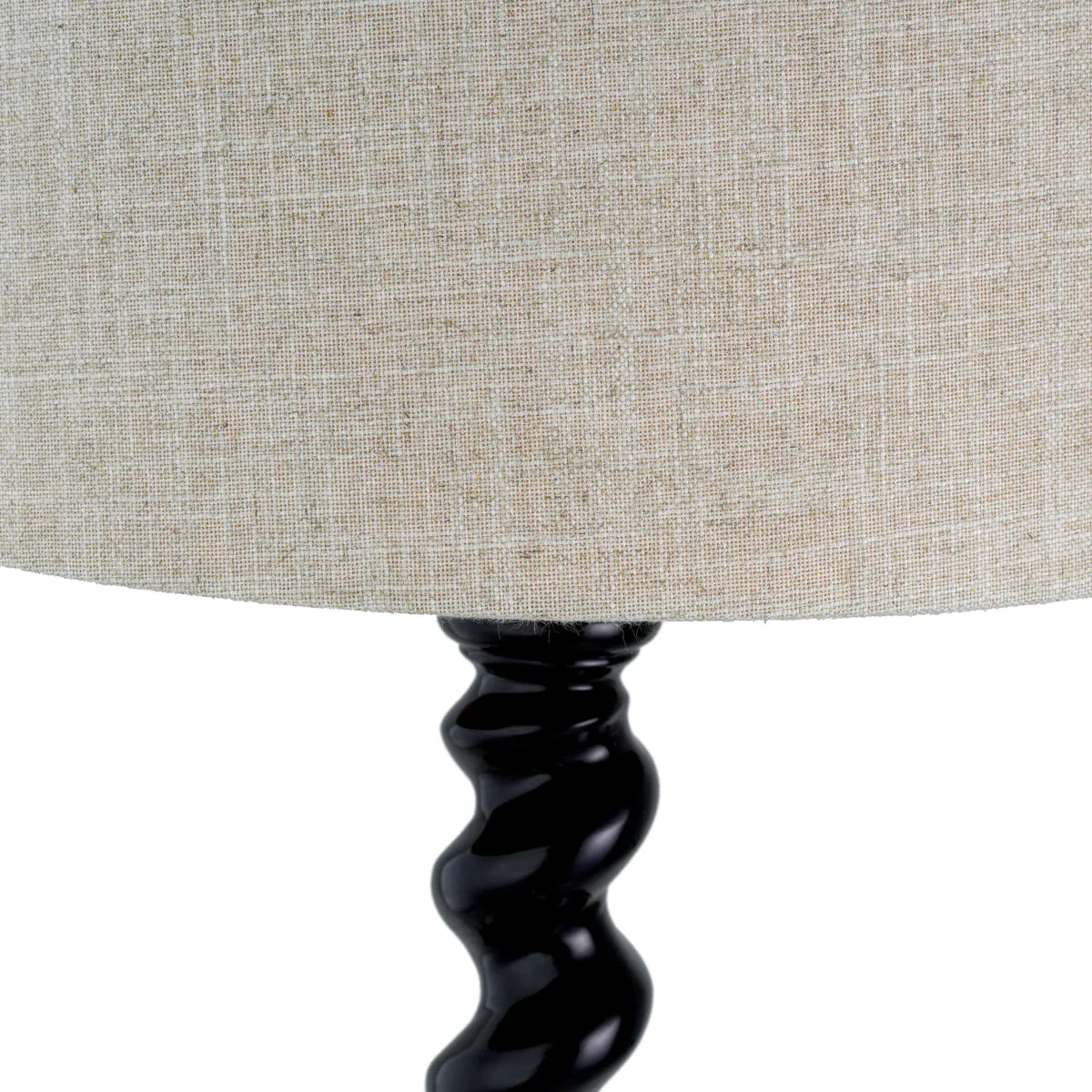MASSIMO table lamp broken white with black base