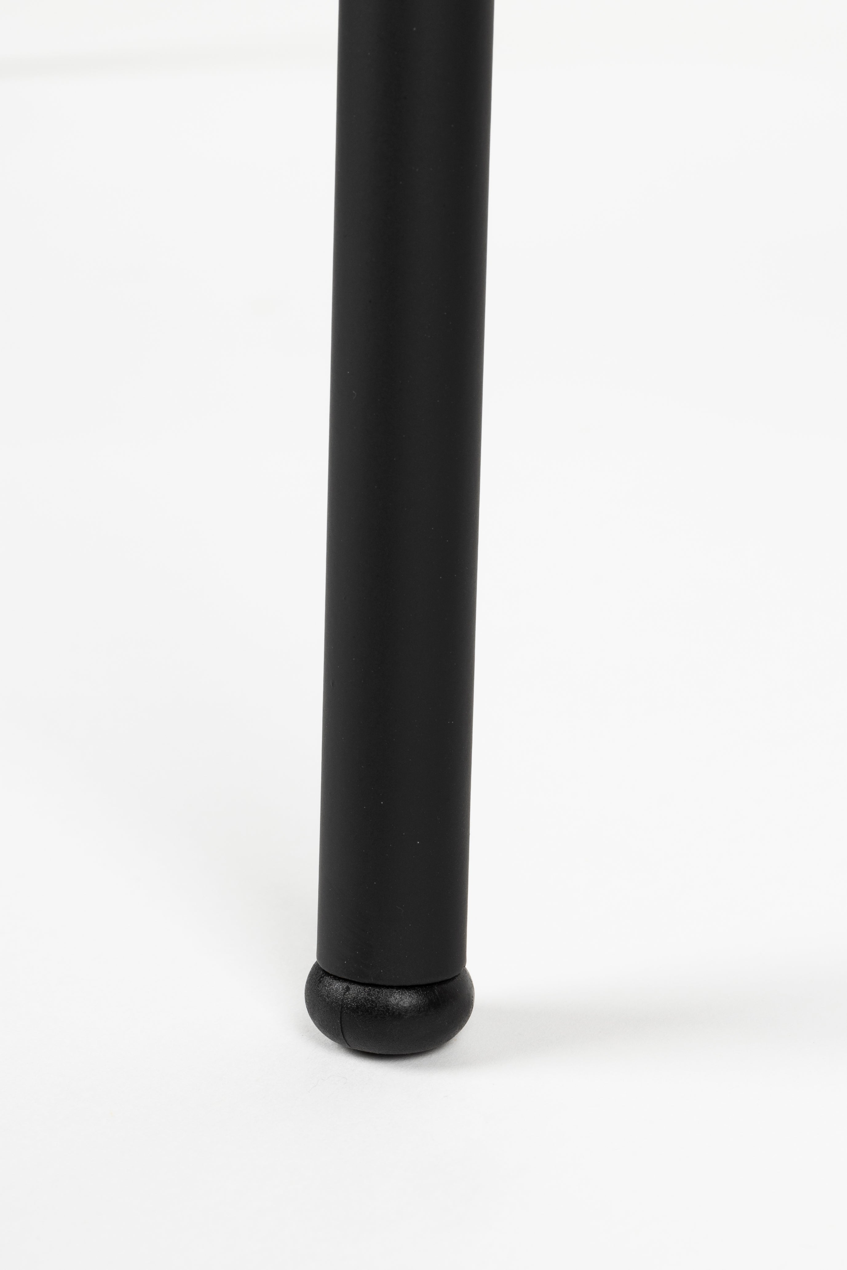 Krzesło z podłokietnikami ZELO różówy z czarną podstawą