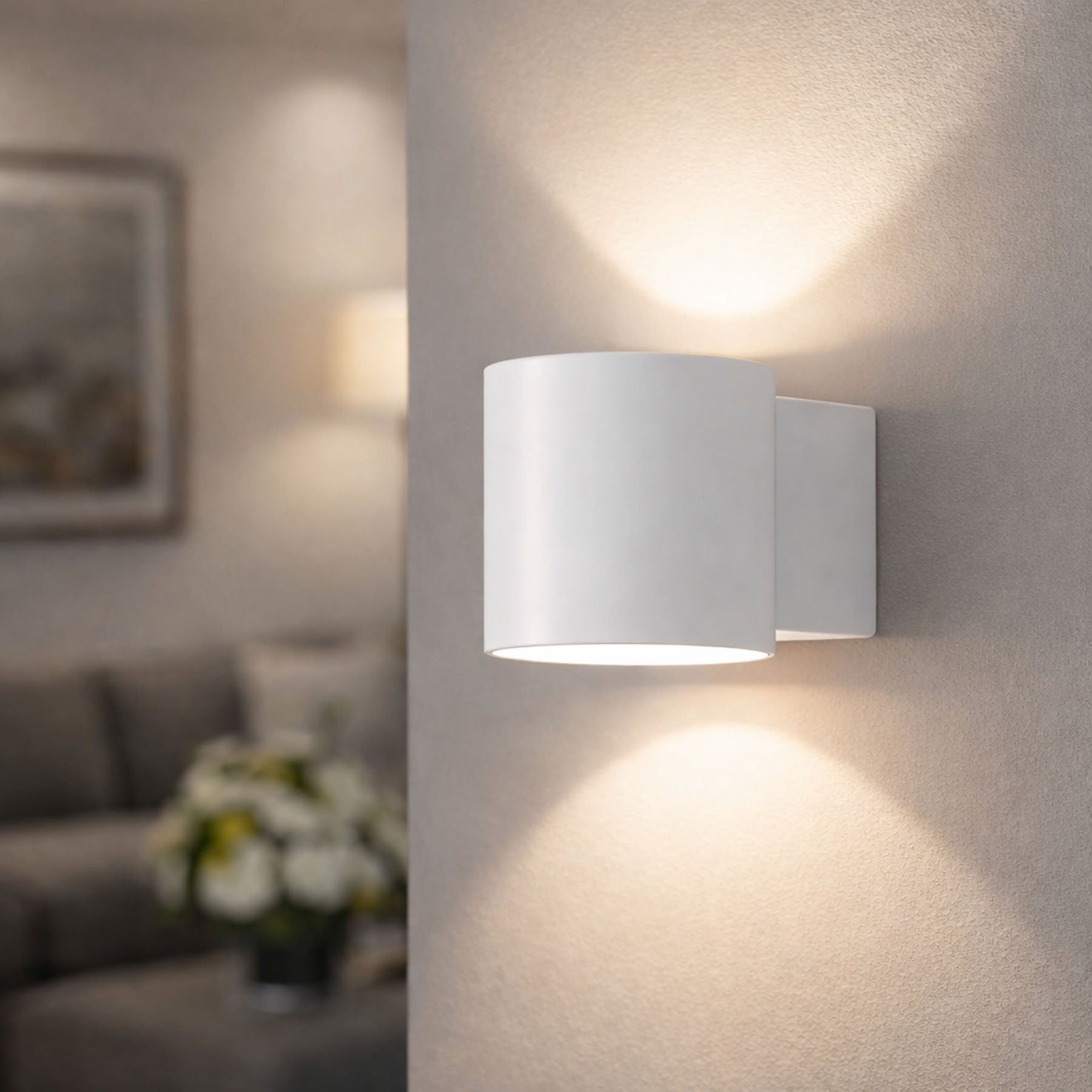 Lampa ścienna TUBE brązowy