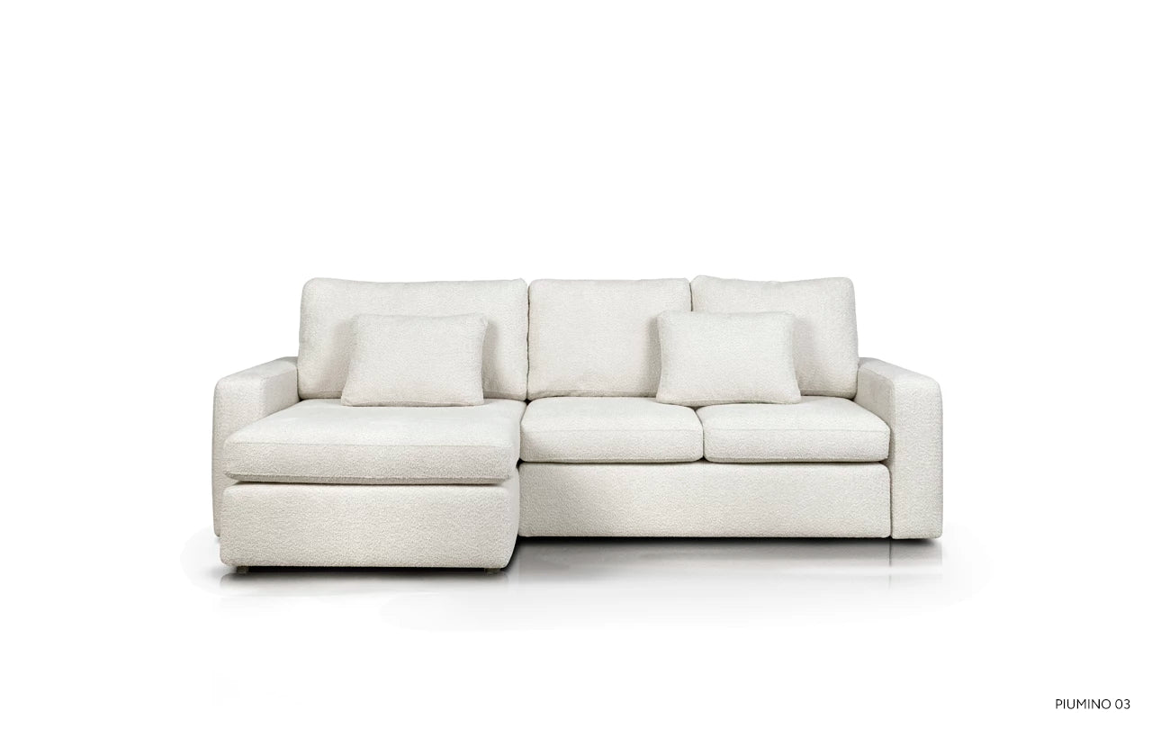 Left-facing sofa bed ZAZU customizable