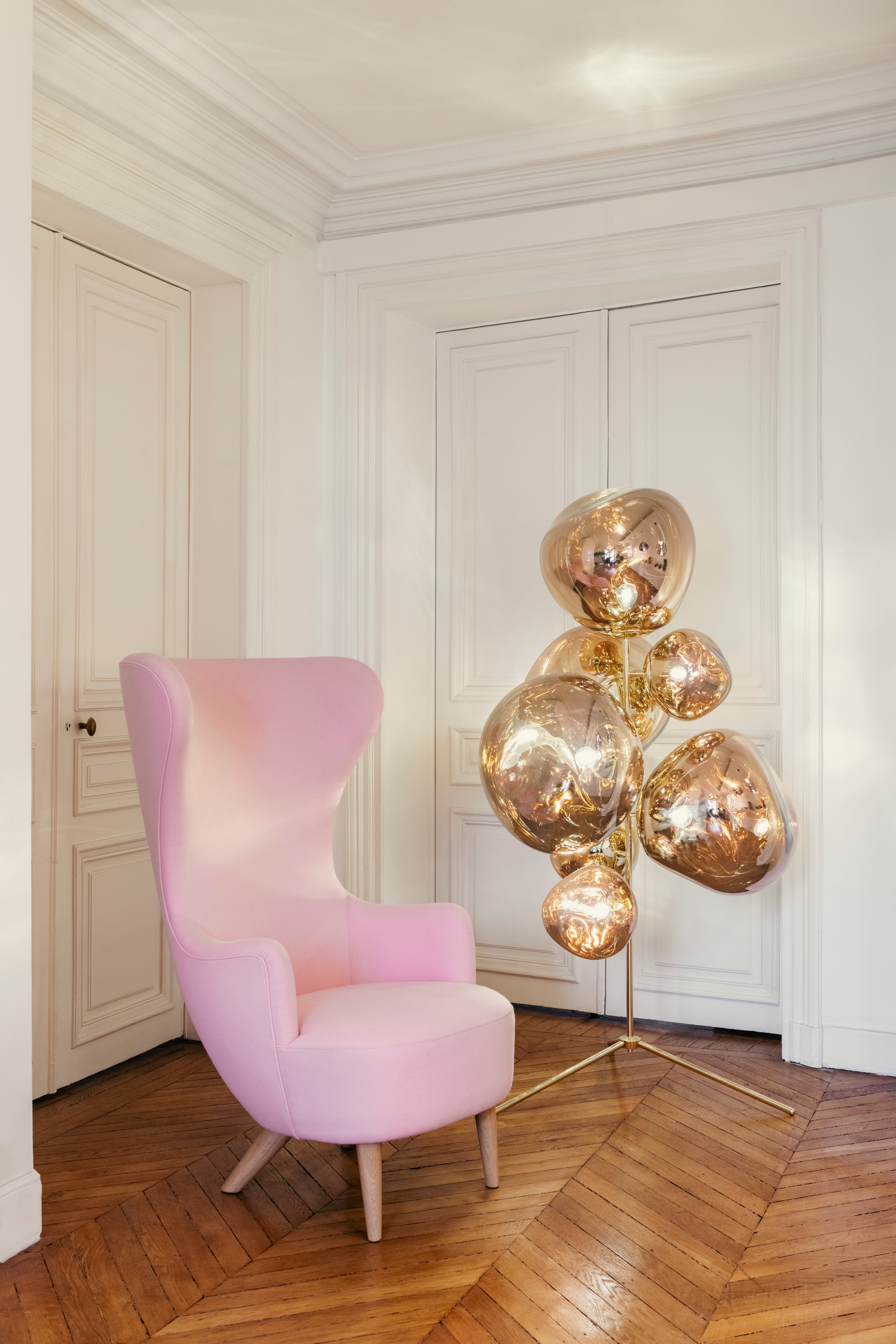 MELT Brown Floor Lamp