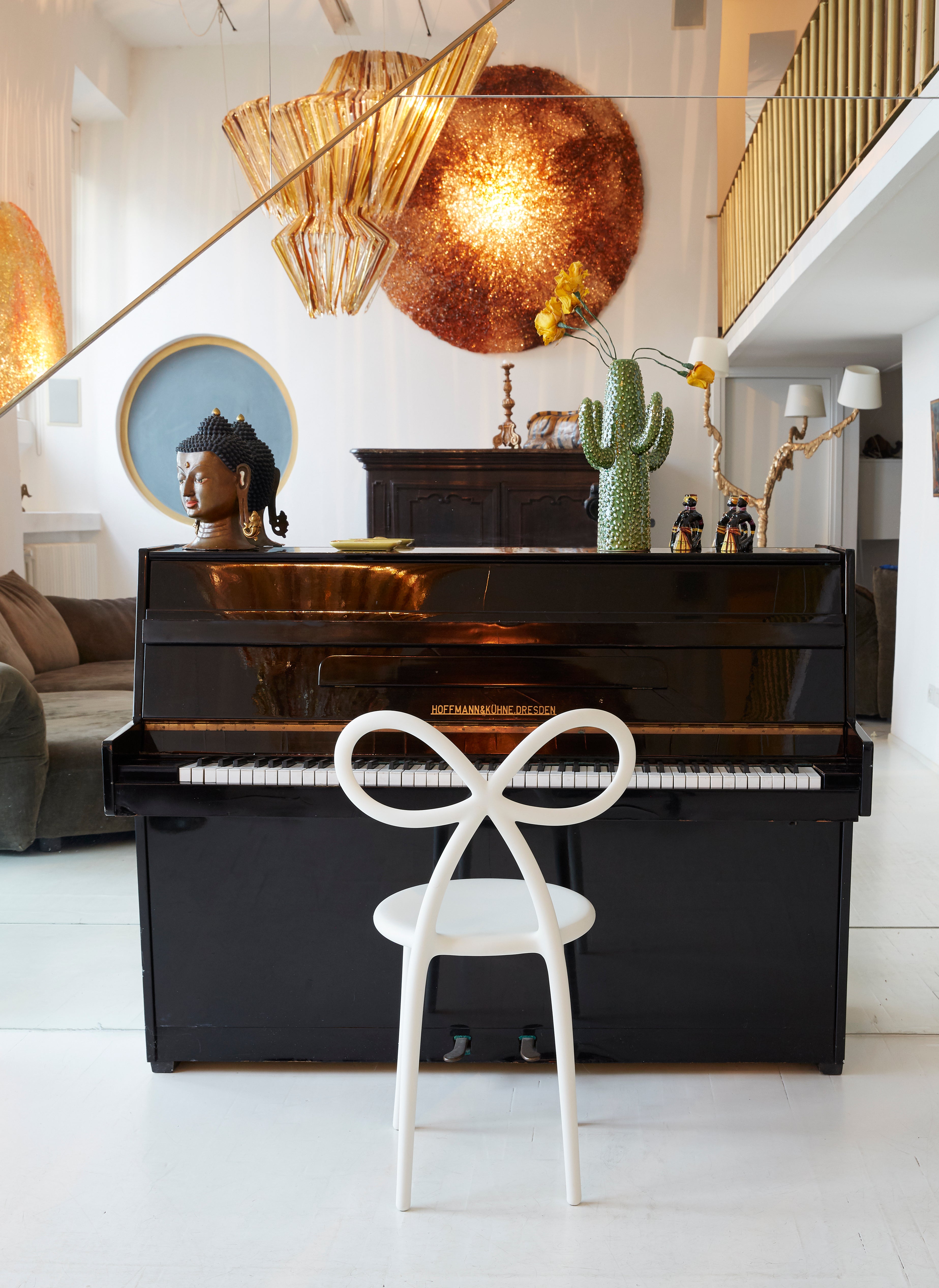 Židle RIBBON BABY modrá