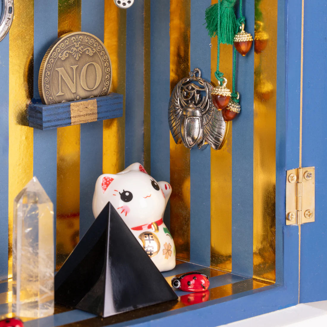 Szkatułka ozdobna LUKY TEMPLE talizmany i amulety