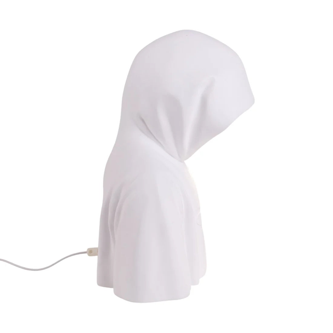 Lampa stołowa dekoracyjna BAD GUY biały