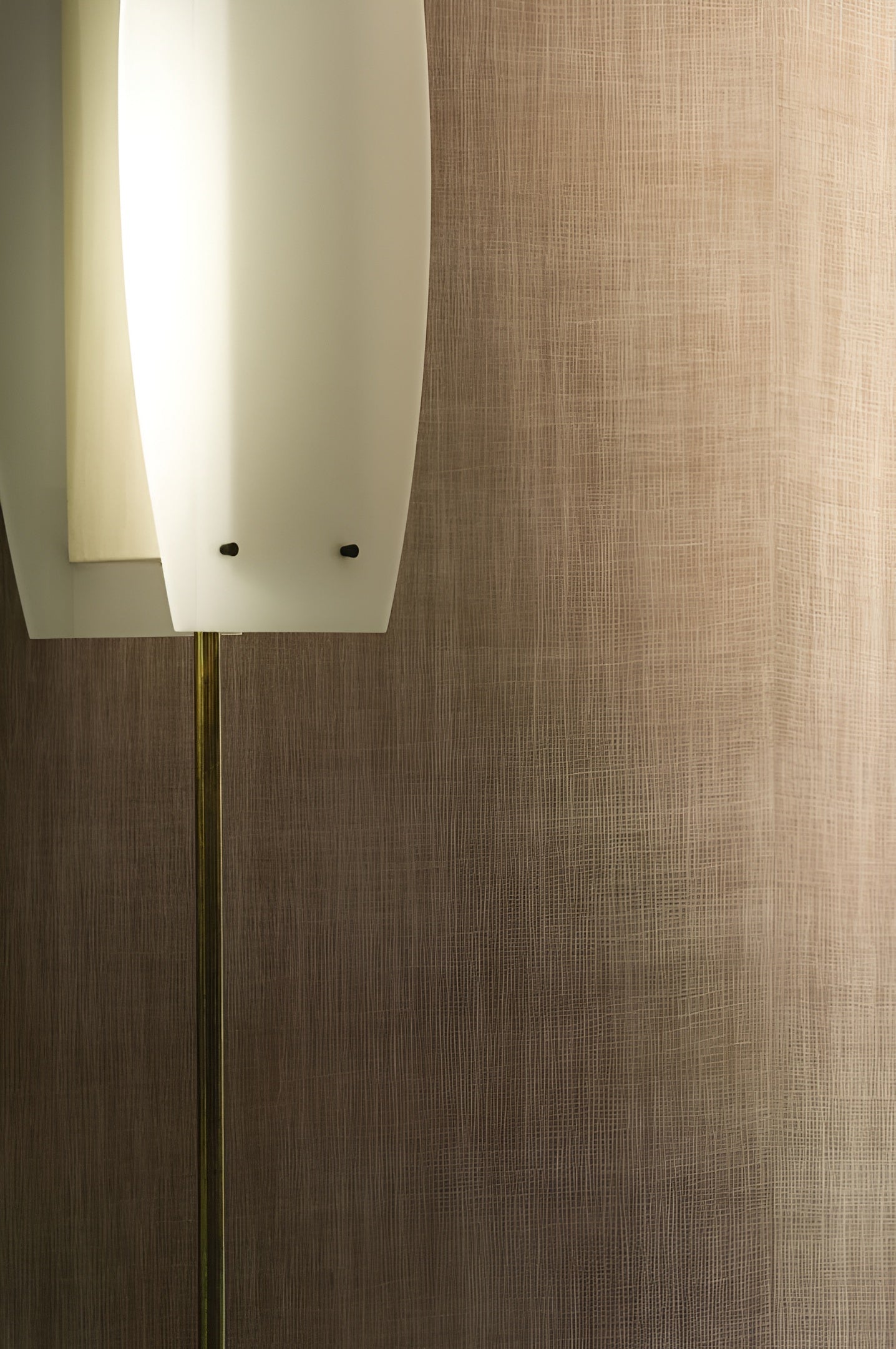 Textile wallpaper with a structural metallic finish HEMERA - IVORY elephant bone