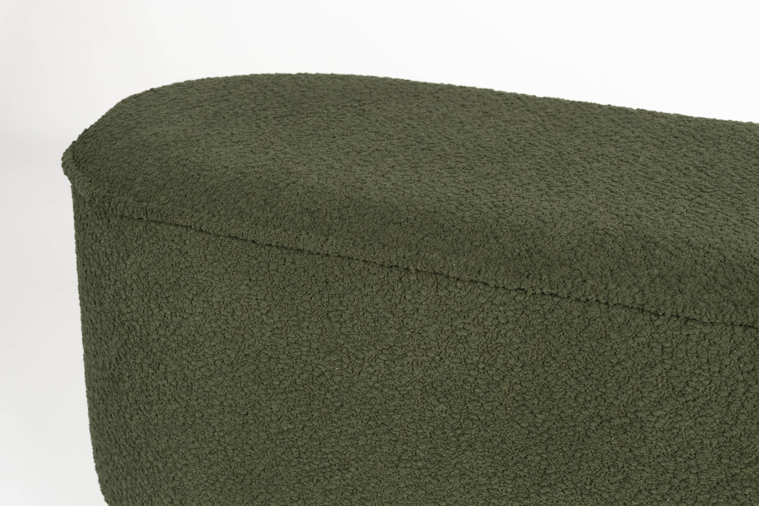 Čalouněná lavice MARCOS olivový boucle