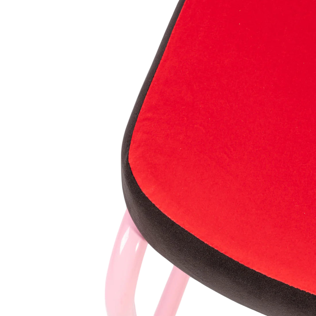 Krzesło SUPERCHAIR HATCH czerwony z różową podstawą