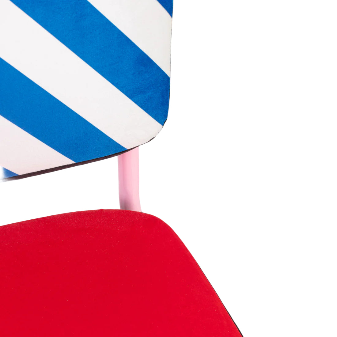 Krzesło SUPERCHAIR HATCH czerwony z różową podstawą