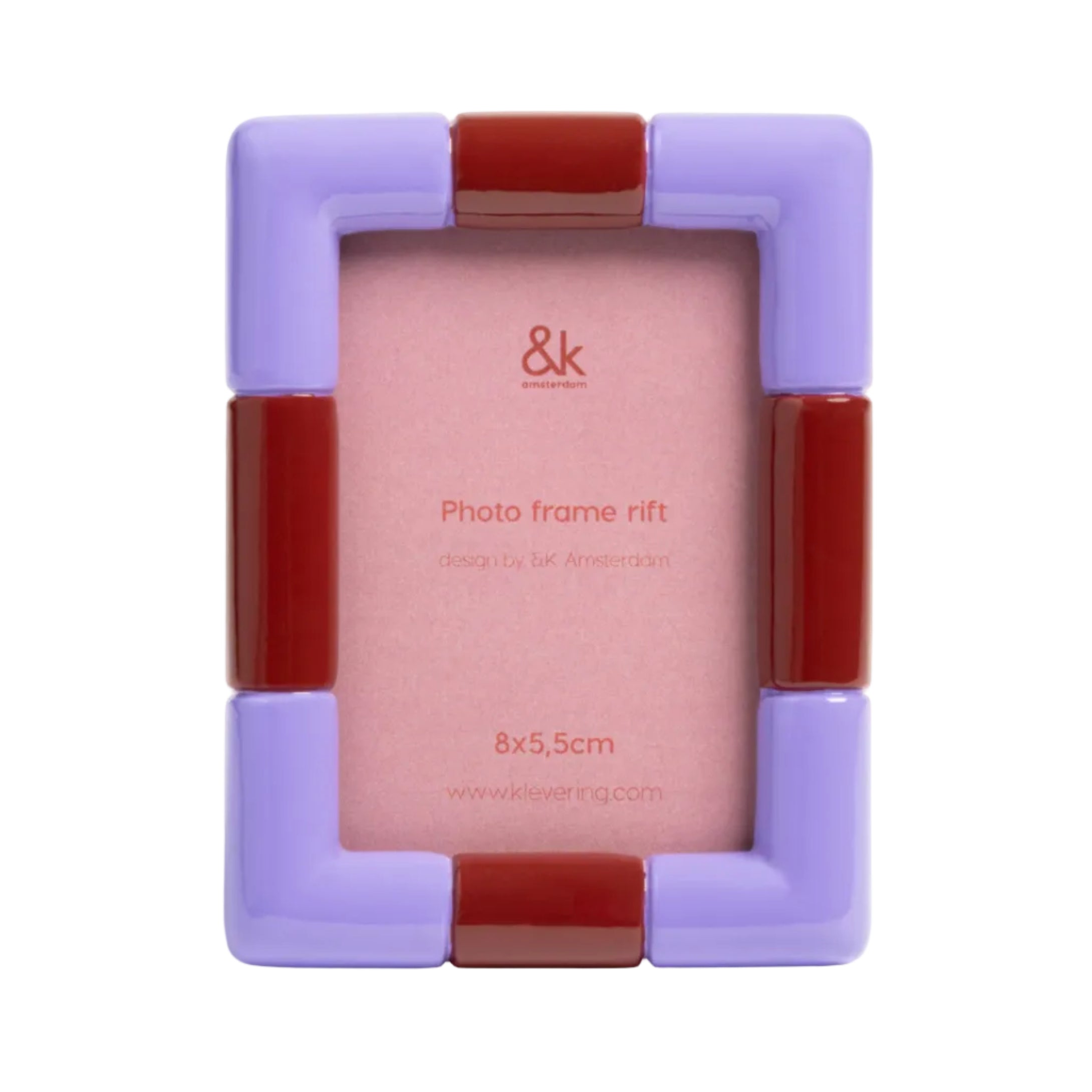 Rám na fotografie RIFT RECTANGLE liliový s fialovou
