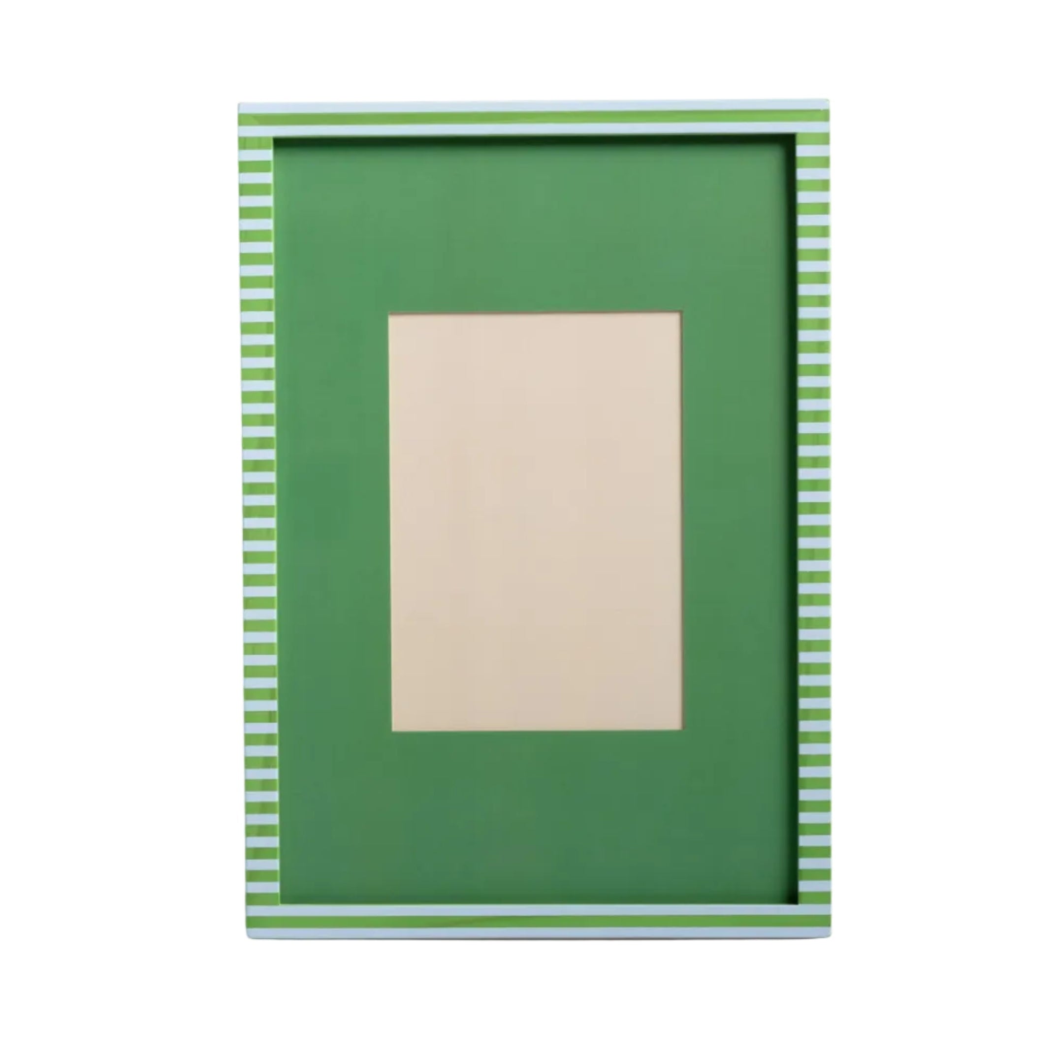 PATCH photo frame green with beige
