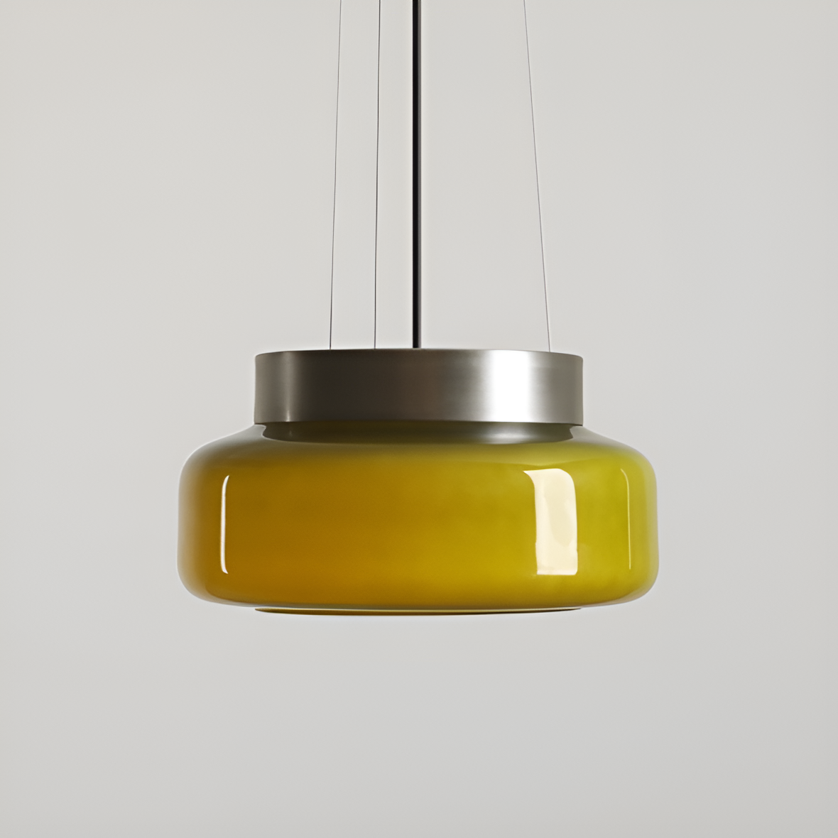 Lampa wisząca BONBON zielony – szkło, Artera