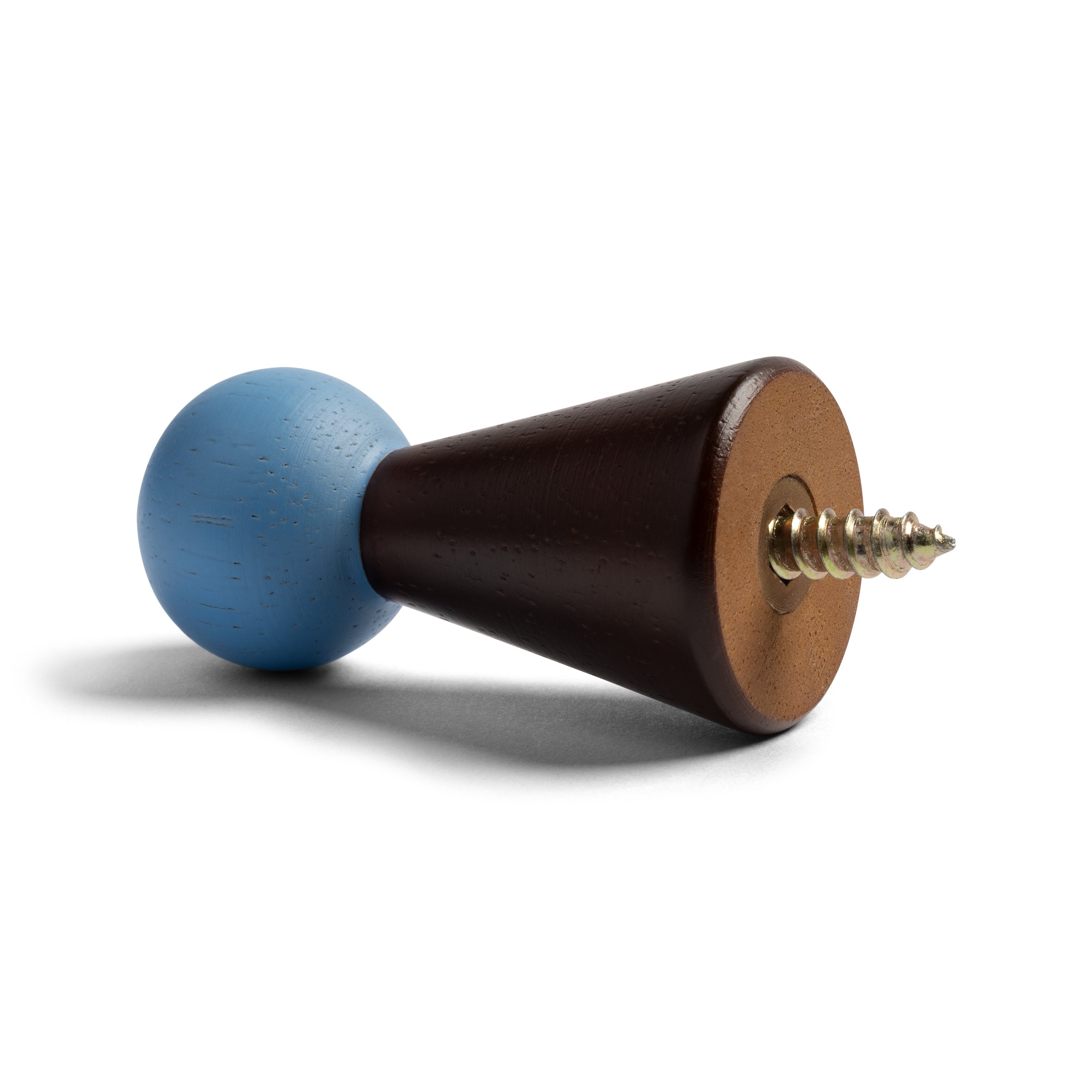 HALMA Burgundy Wall Hook Set with Blue