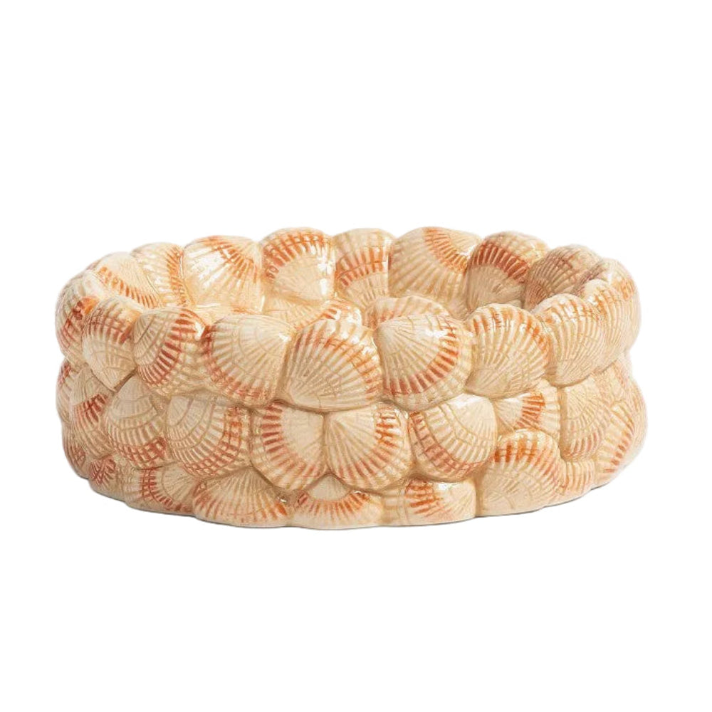 Miska COCKLE béžovo-oranžová