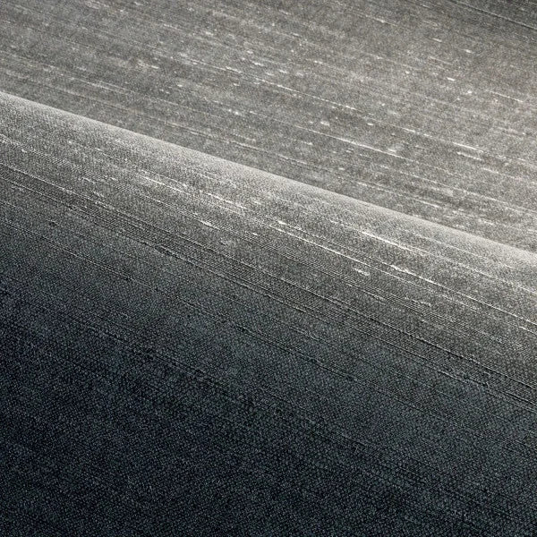 Tapeta strukturovaná napodobující hedvábí SORA - NOIR černá