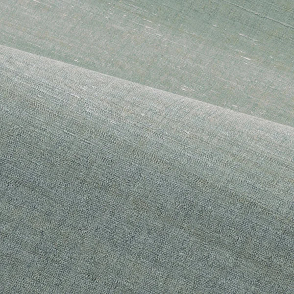 Tapeta strukturalna imitująca jedwab SORA - CELADON herbaciany zielony