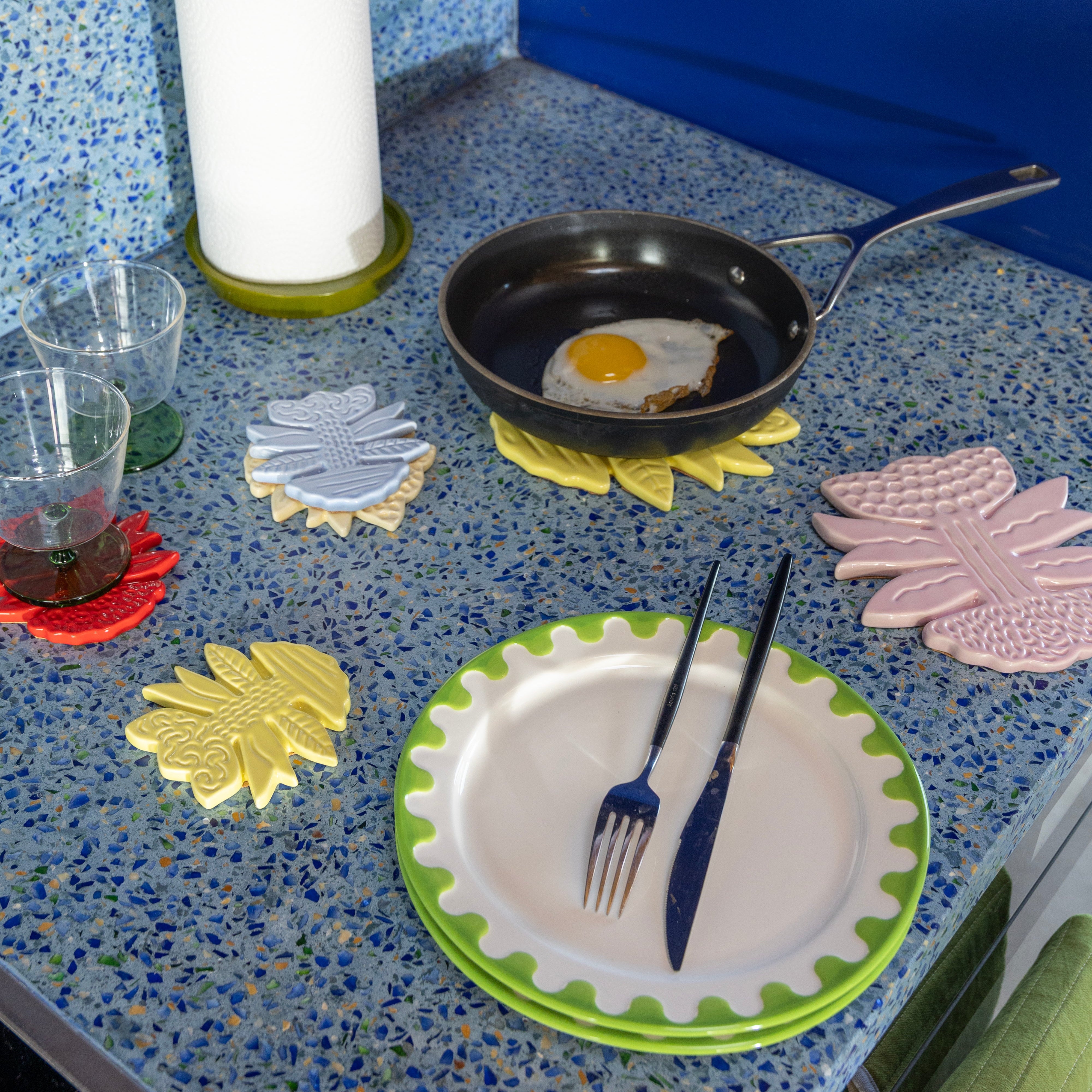 Barevná sada podtácků BLUME