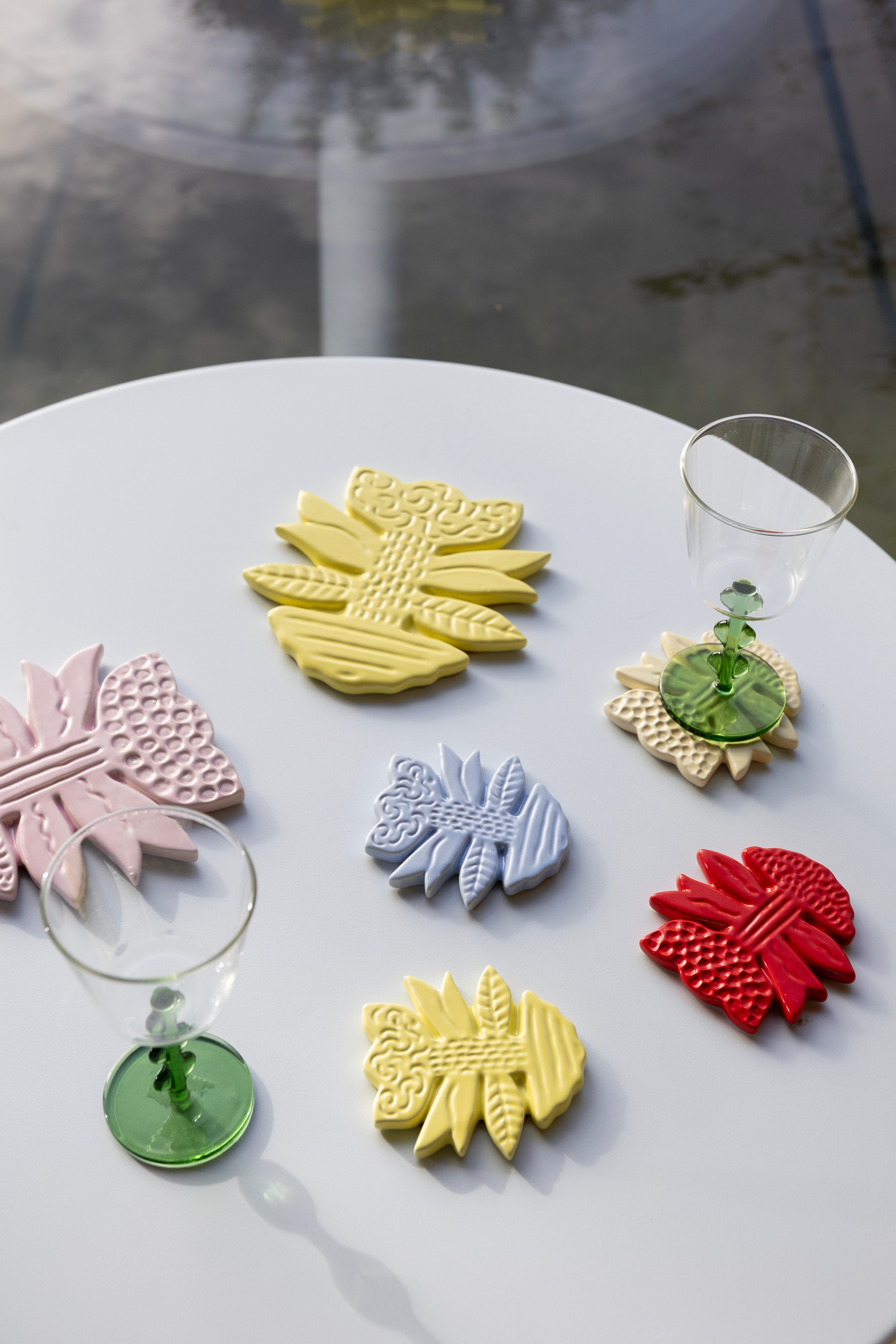 BLUME Colorful Coaster Set