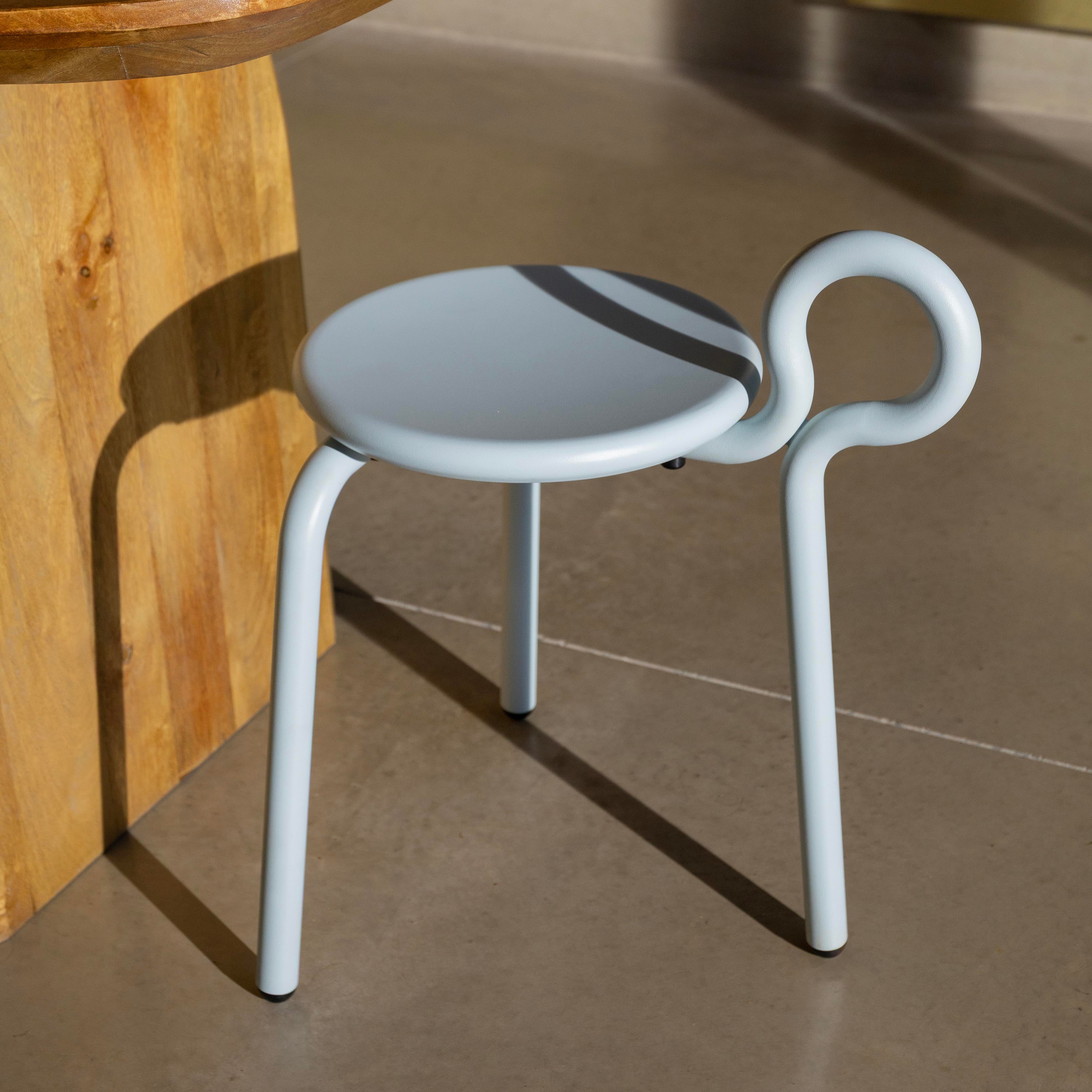 LASSO Light Blue Stool