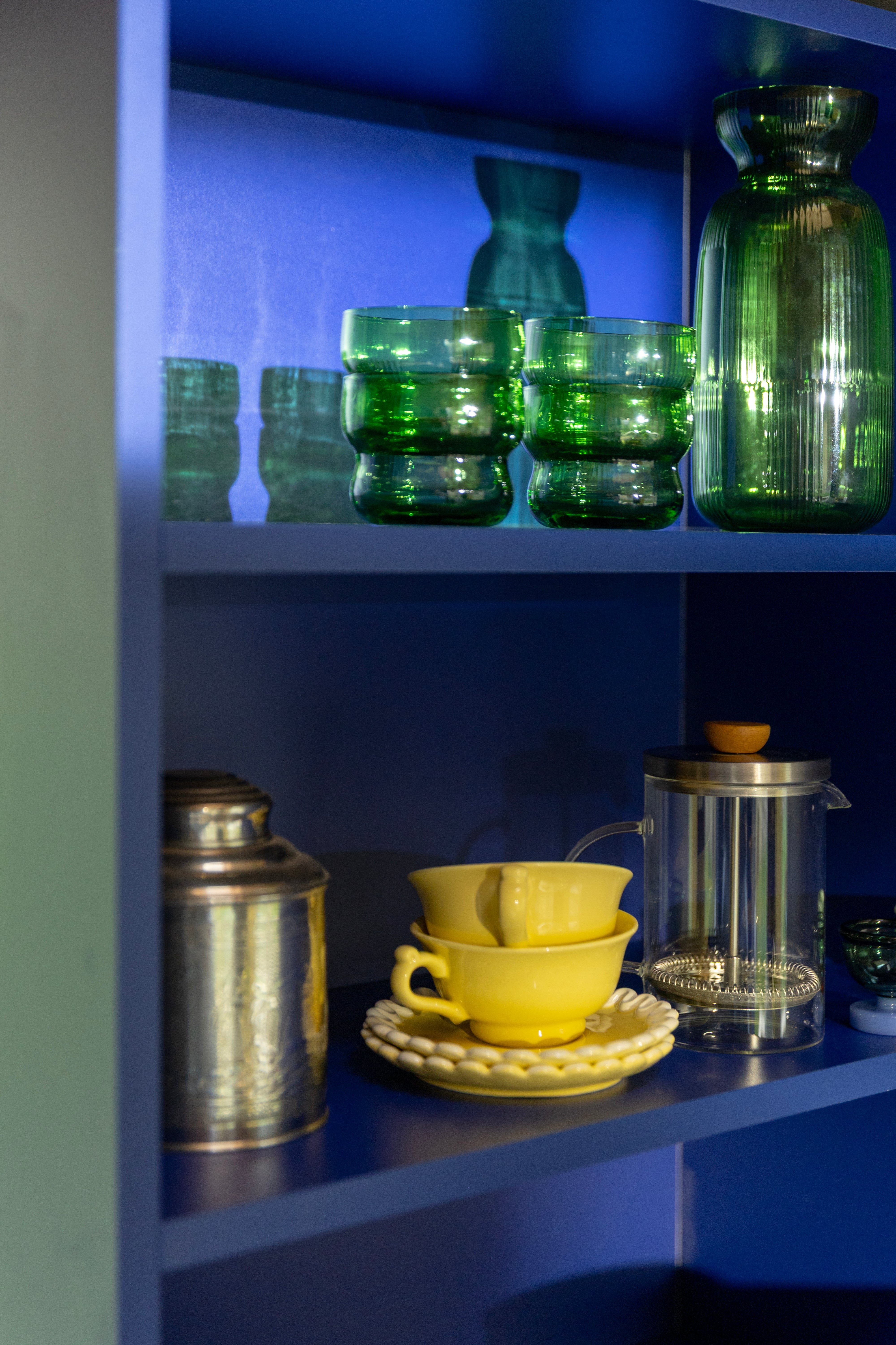 Sada sklenic CIRCUS zelené sklo